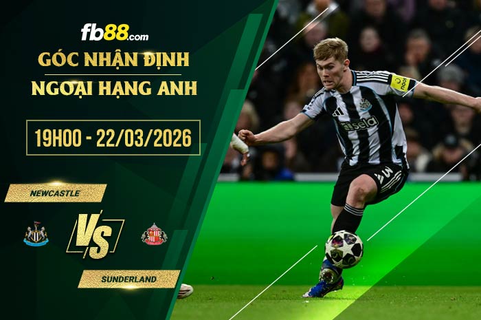 fb88-soi kèo Newcastle vs Sunderland
