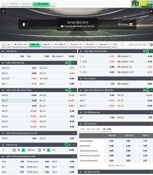 fb88-ty-le-tran-dau-Italia-vs-Bac-Ailen-27-03-2026