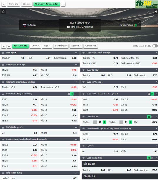 fb88-ty-le-tran-dau-Thai-Lan-vs-Turkmenistan-31-03-2026
