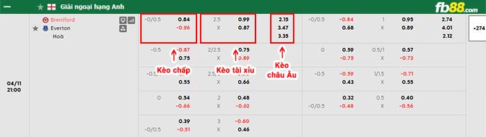fb88-bảng kèo trận đấu Brentford vs Everton