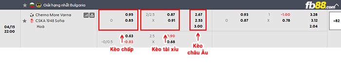 fb88-bảng kèo trận đấu Cherno vs CSKA 1948 Sofia