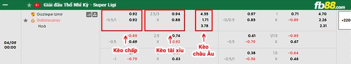 fb88-bảng kèo trận đấu Goztepe vs Galatasaray
