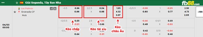 fb88-bảng kèo trận đấu Las Palmas vs Granada