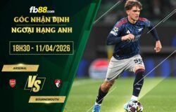 fb88-soi kèo Arsenal vs Bournemouth