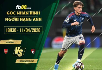 fb88-soi kèo Arsenal vs Bournemouth