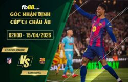 fb88-soi kèo Atletico Madrid vs Barcelona