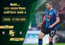 fb88-soi kèo Cagliari vs Atalanta