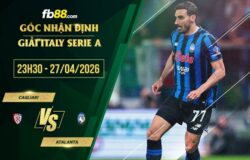 fb88-soi kèo Cagliari vs Atalanta