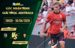 fb88-soi kèo Central Coast vs Brisbane Roar