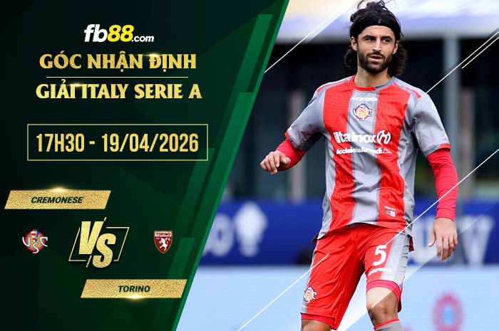 fb88-soi kèo Cremonese vs Torino