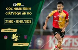 fb88-soi kèo East Bengal vs Odisha