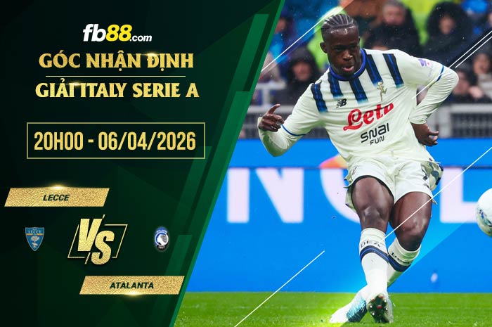 fb88-soi kèo Lecce vs Atalanta