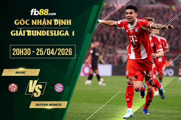 fb88-soi kèo Mainz vs Bayern Munich