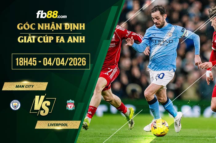 fb88-soi kèo Man City vs Liverpool