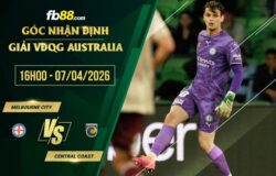 fb88-soi kèo Melbourne City vs Central Coast
