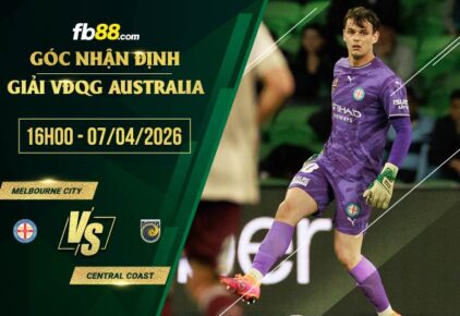 fb88-soi kèo Melbourne City vs Central Coast