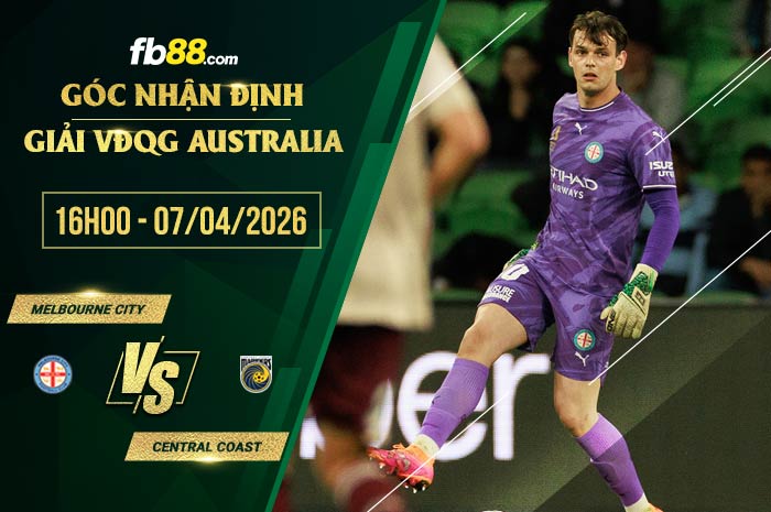fb88-soi kèo Melbourne City vs Central Coast