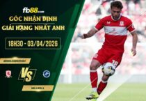 fb88-chi tiết kèo trận đấu Middlesbrough vs Millwall