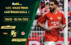 fb88-chi tiết kèo trận đấu Union Berlin vs St. Pauli