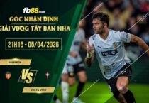 fb88-soi kèo Valencia vs Celta Vigo