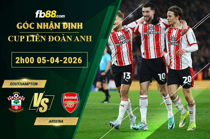 fb88-soi-keo-tran-dau-Southampton-vs-Arsena-05-04-2026