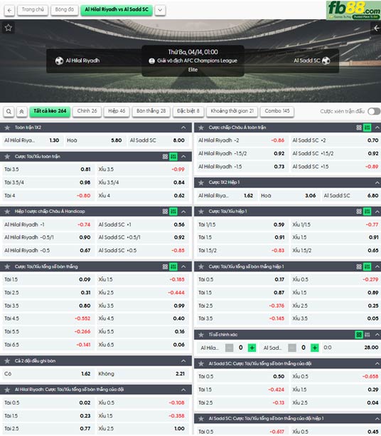 fb88-ty-le-tran-dau-Al-Hilal-vs-Al-Sadd-14-04-2026