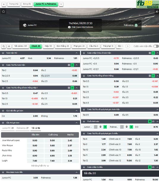 fb88-ty-le-tran-dau-Junior-vs-Palmeiras-09-04-2026