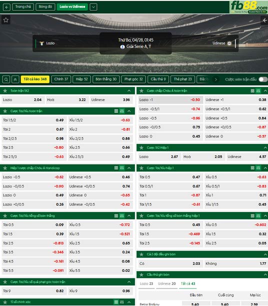 fb88-ty-le-tran-dau-Lazio-vs-Udinese-28-04-2026