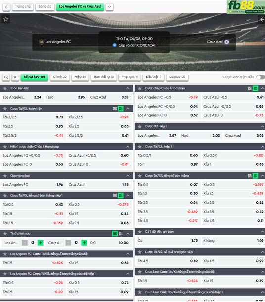 fb88-ty-le-tran-dau-Los-Angeles-vs-Cruz-Azul-08-04-2026