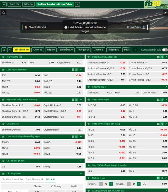 fb88-ty-le-tran-dau-Shakhtar-Donetsk-vs-Crystal-Palace-01-05-2026