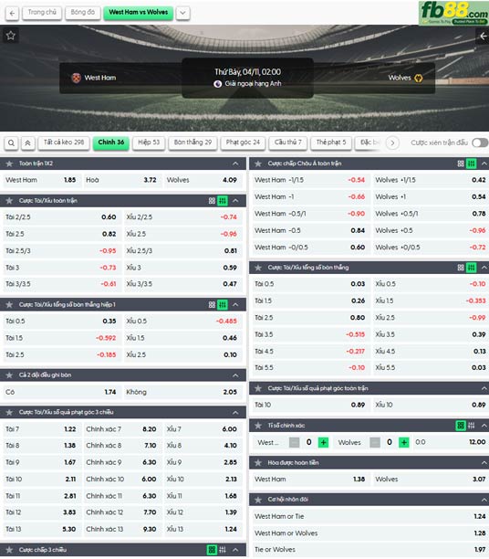 fb88-ty-le-tran-dau-West-Ham-vs-Wolves-11-04-2026