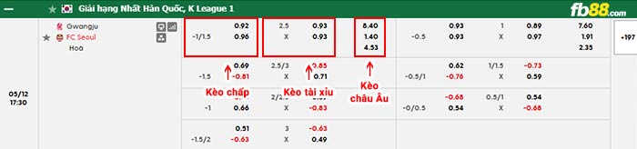 fb88-bảng kèo trận đấu Gwangju vs Seoul
