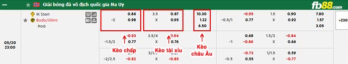 fb88-bảng kèo trận đấu Start Kristiansand vs Bodo Glimt