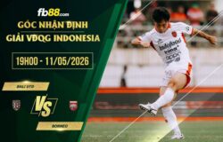 fb88-chi tiết kèo trận đấu Bali Utd vs Borneo