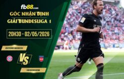 fb88-soi kèo Bayern Munich vs Heidenheim