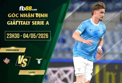 fb88-soi kèo Cremonese vs Lazio