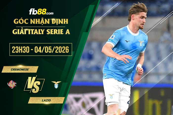 fb88-soi kèo Cremonese vs Lazio