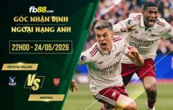 fb88-soi kèo Crystal Palace vs Arsenal