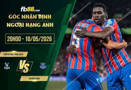 fb88-soi kèo Crystal Palace vs Everton