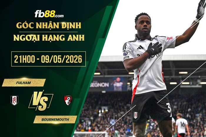 fb88-soi kèo Fulham vs Bournemouth