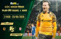 fb88-soi kèo Hull City vs Middlesbrough