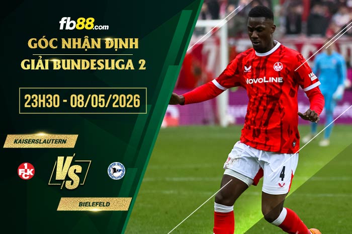 fb88-soi kèo Kaiserslautern vs Bielefeld