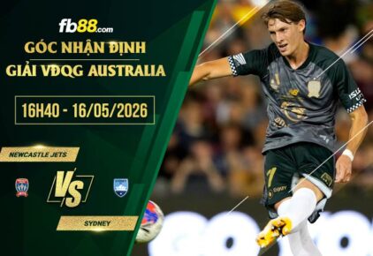 fb88-soi kèo Newcastle Jets vs Sydney