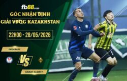fb88-soi kèo Ordabasy vs Kairat Almaty