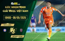 fb88-soi kèo SHB Đà Nẵng vs Becamex TPHCM