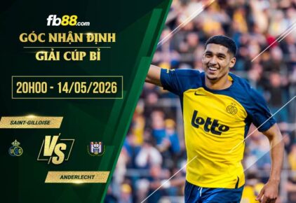 fb88-soi kèo Saint-Gilloise vs Anderlecht