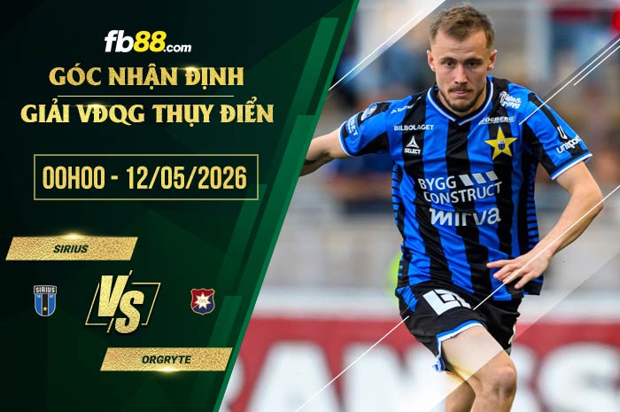 fb88-soi kèo Sirius vs Orgryte