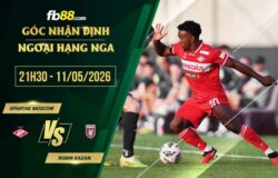 fb88-soi kèo Spartak Moscow vs Rubin Kazan