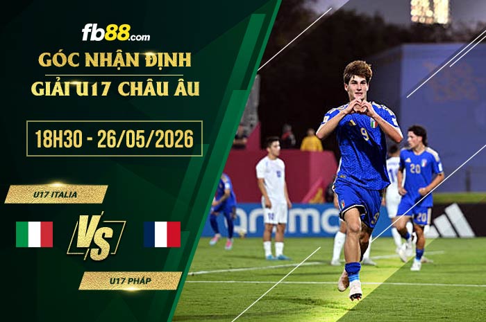 fb88-soi kèo U17 Italia vs U17 Pháp