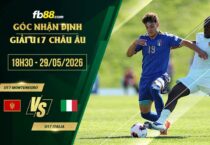fb88-soi kèo U17 Montenegro vs U17 Italia
